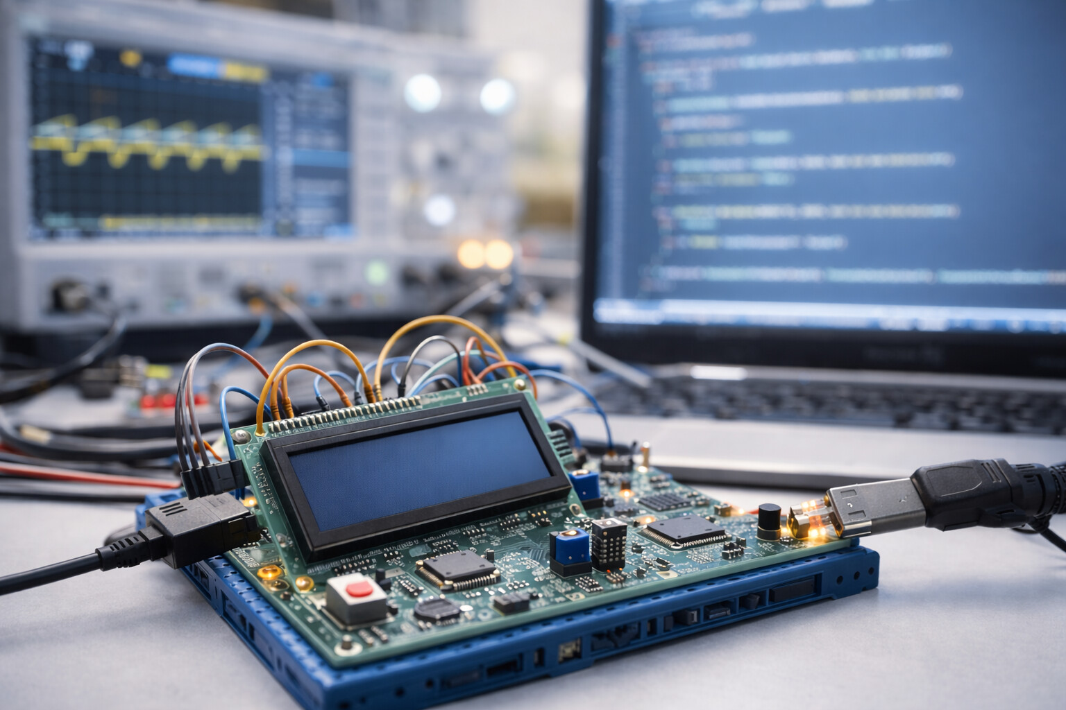 Embedded systems, industrial electronics and firmware development