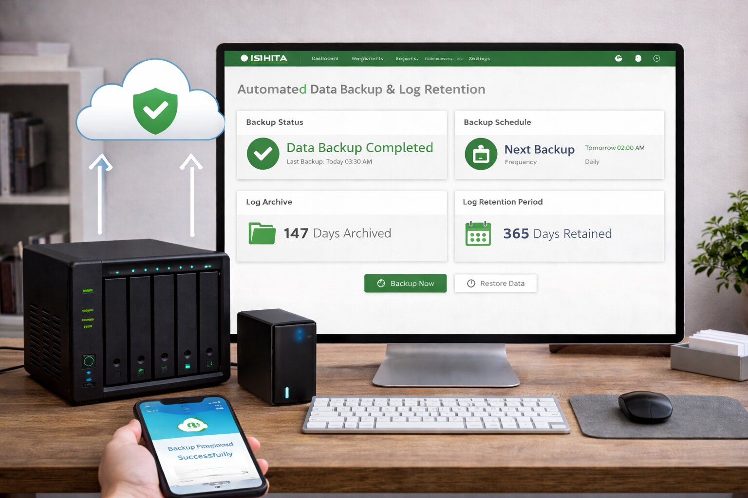 Centralized Data Backup & Archival Enhancement