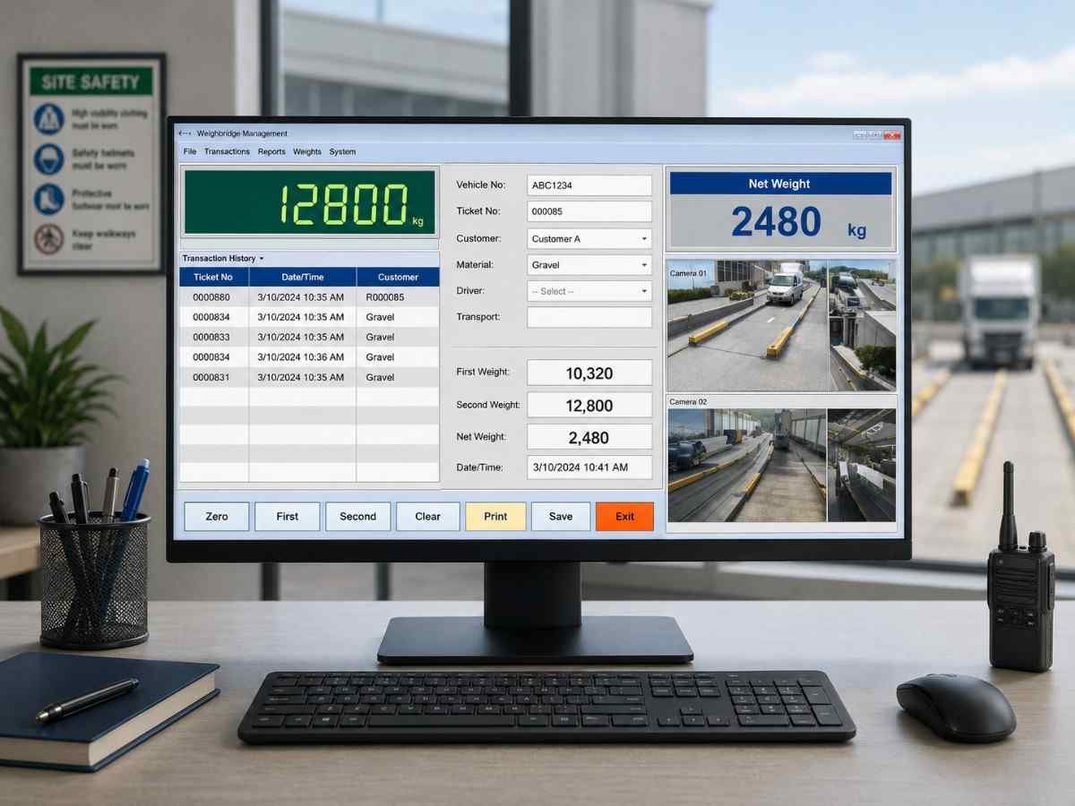 Industrial Weighment Data Capture & Reporting Systems
